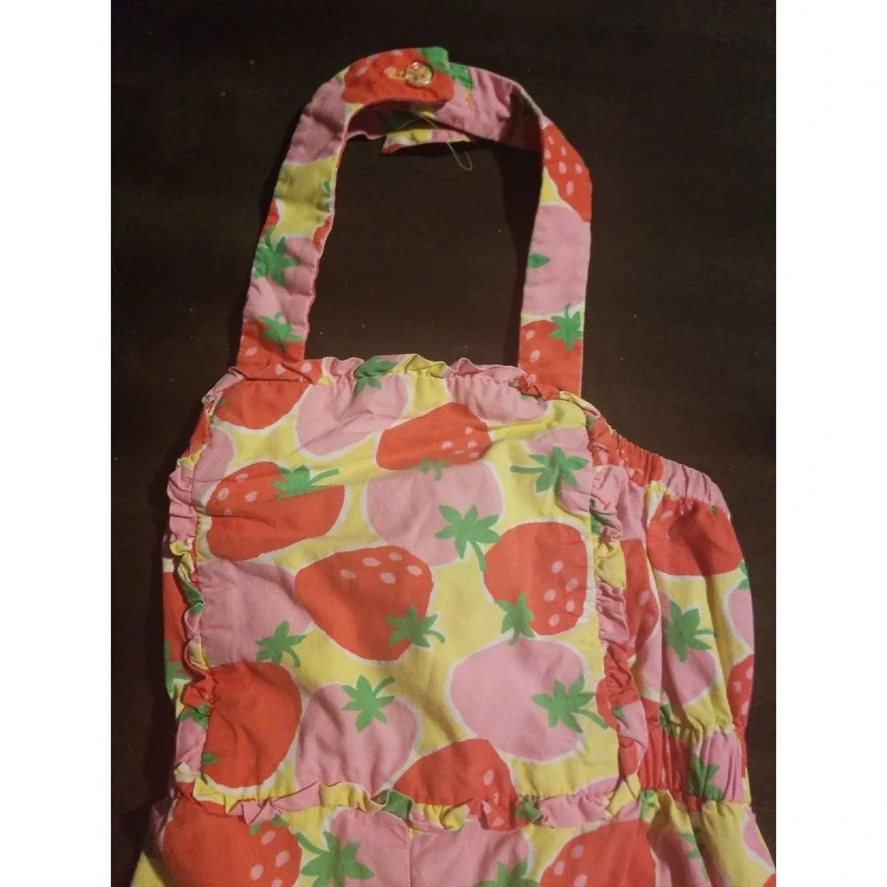 Gymboree strawberry sweetheart‎ romper 18 24 months
